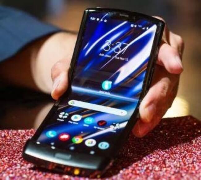Motorola Razr flip phone