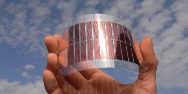 modern perovskite high performance solar cell module for high efficient photon recycling