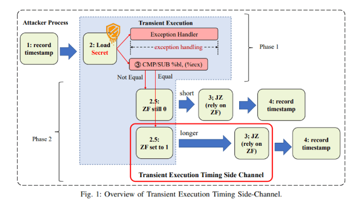 Overview of Transient Execution Timing Side-Channel
