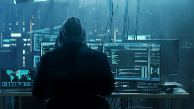 Dangerous Hooded Hacker Breaks into Government Data Servers